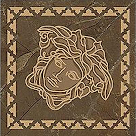 Versace Emote Tozzetto Pulpis Marrone 10x10 Lux