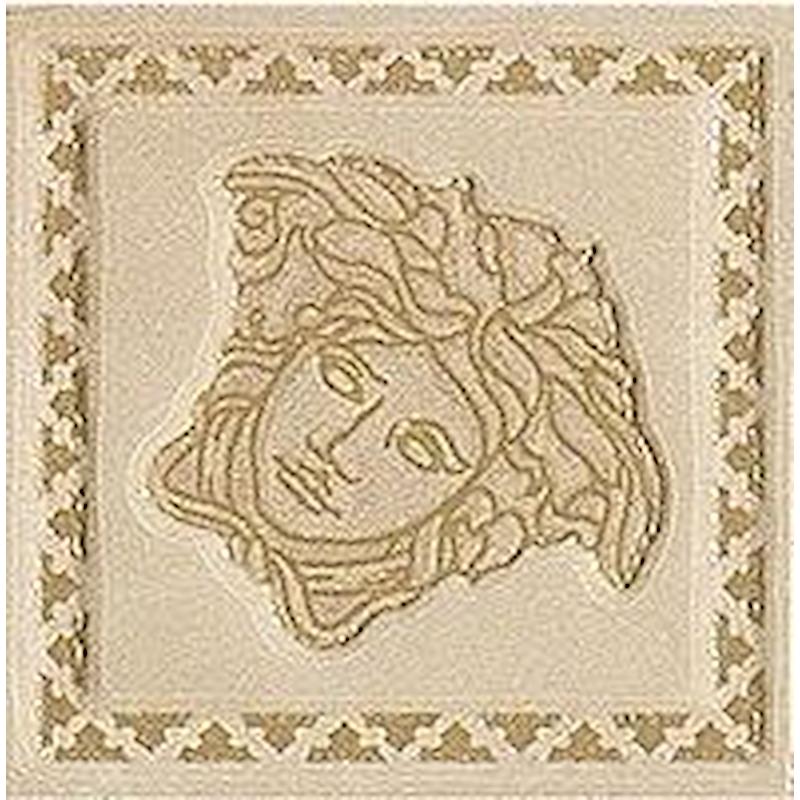 Versace Emote Tozzetto Sabbiato Crema Marfil 10x10 Lux