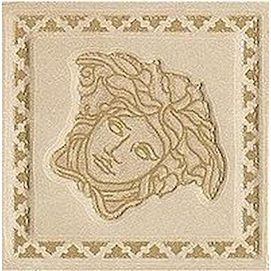 Versace Emote Tozzetto Sabbiato Crema Marfil 10x10 Lux
