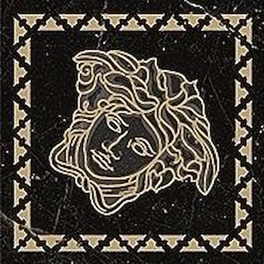 Versace Emote Tozzetto Sabbiato Nero Amasanta 10x10 Lux