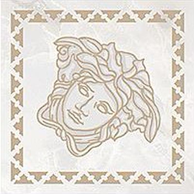 Versace Emote Tozzetto Sabbiato Onice Bianco 10x10 Lux