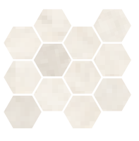 COEM Sense White Mosaico EXA 23x27 Mix