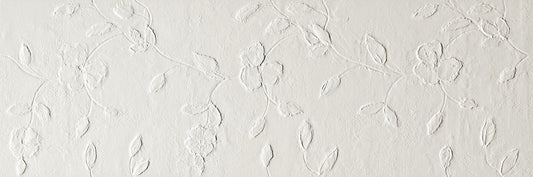 FAP Lumina Flower White 30.5x91.5 3D Matt
