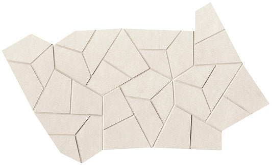FAP Sheer White Gres Fly Mosaico 25x41.5 Matt