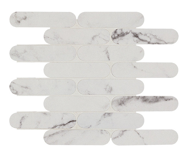 FAP Oltre Il Marmo Carrara Curve Mosaico 29x29.5 Brillante