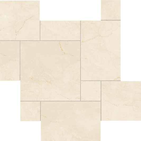 FAP Desert Beige Vintage Pattern 120x120 Matt True Touch R10