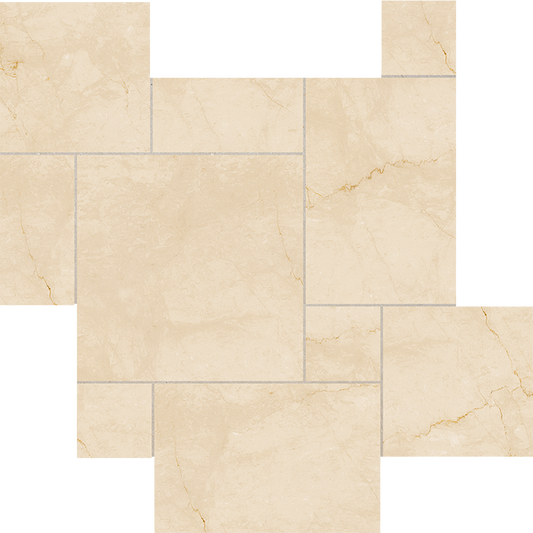 FAP Desert Dorato Vintage Pattern 120x120 Matt True Touch R10