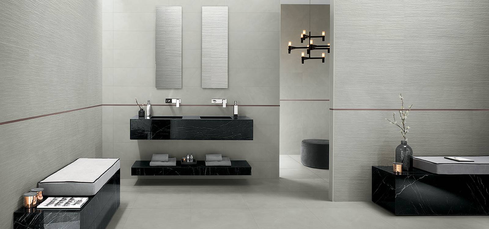 Color Line Rope Perla 25x75 - Pasta Bianca di Fap Ceramiche - Prezzo solo €40! Compra ora su CEGO CERAMICHE