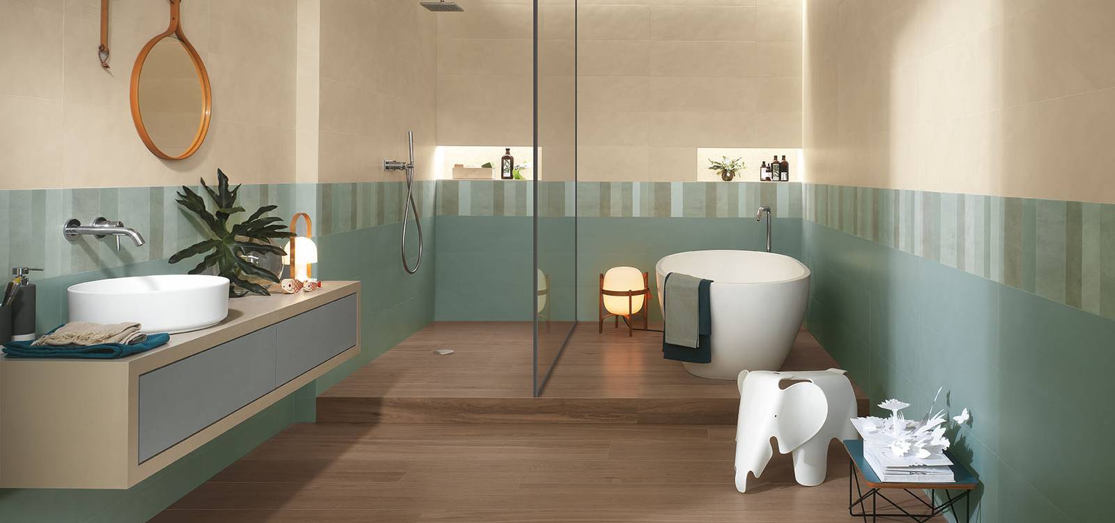 Color Line Salvia 25x75 - Pasta Bianca di Fap Ceramiche - Prezzo solo €40! Compra ora su CEGO CERAMICHE
