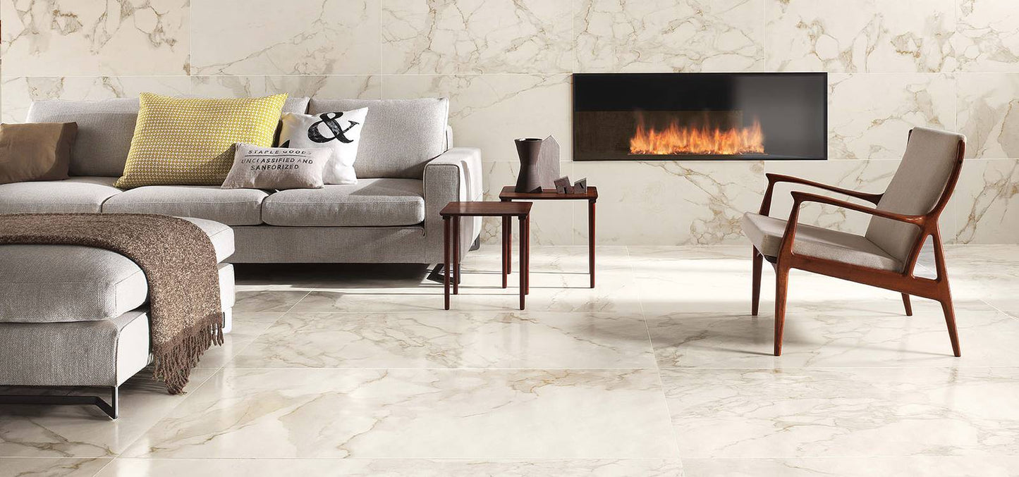 Roma Calacatta 25x75 matt - Pasta Bianca di Fap Ceramiche - Prezzo solo €40! Compra ora su CEGO CERAMICHE
