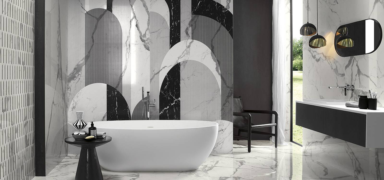 Roma Gold Carrara Superiore 60x120 brillante - Gres Porcellanato di Fap Ceramiche - Prezzo solo €73! Compra ora su CEGO CERAMICHE