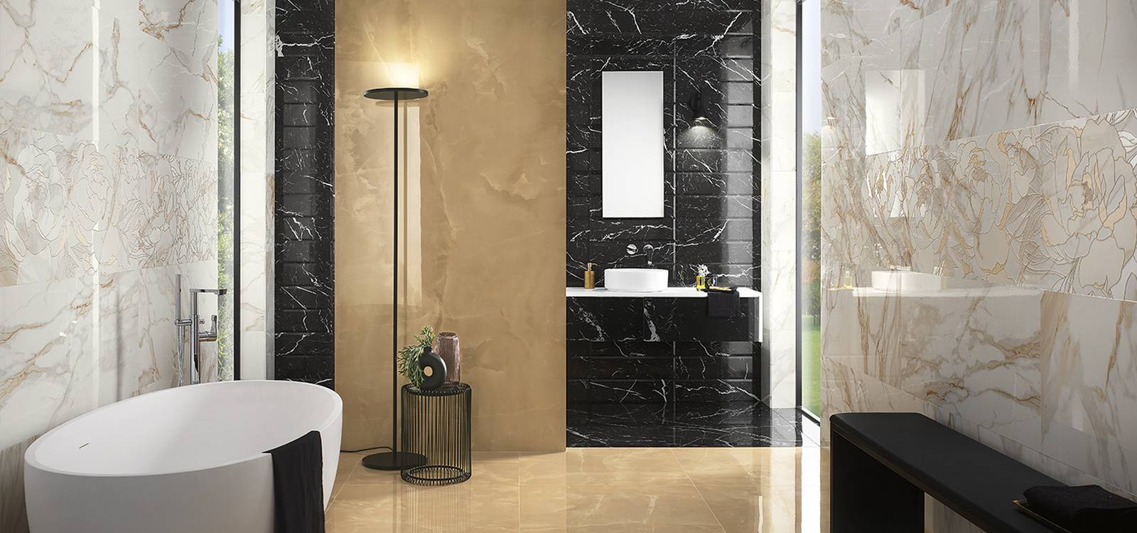 Roma Gold Onice Miele 80X80 brillante - Gres Porcellanato di Fap Ceramiche - Prezzo solo €61! Compra ora su CEGO CERAMICHE