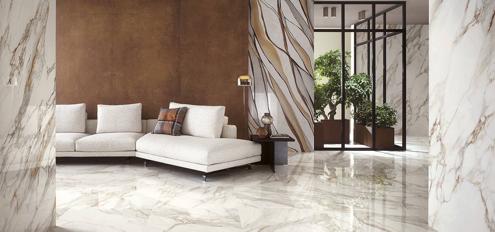 Roma Gold Calacatta Oro 60x120 brillante - Gres Porcellanato di Fap Ceramiche - Prezzo solo €73! Compra ora su CEGO CERAMICHE
