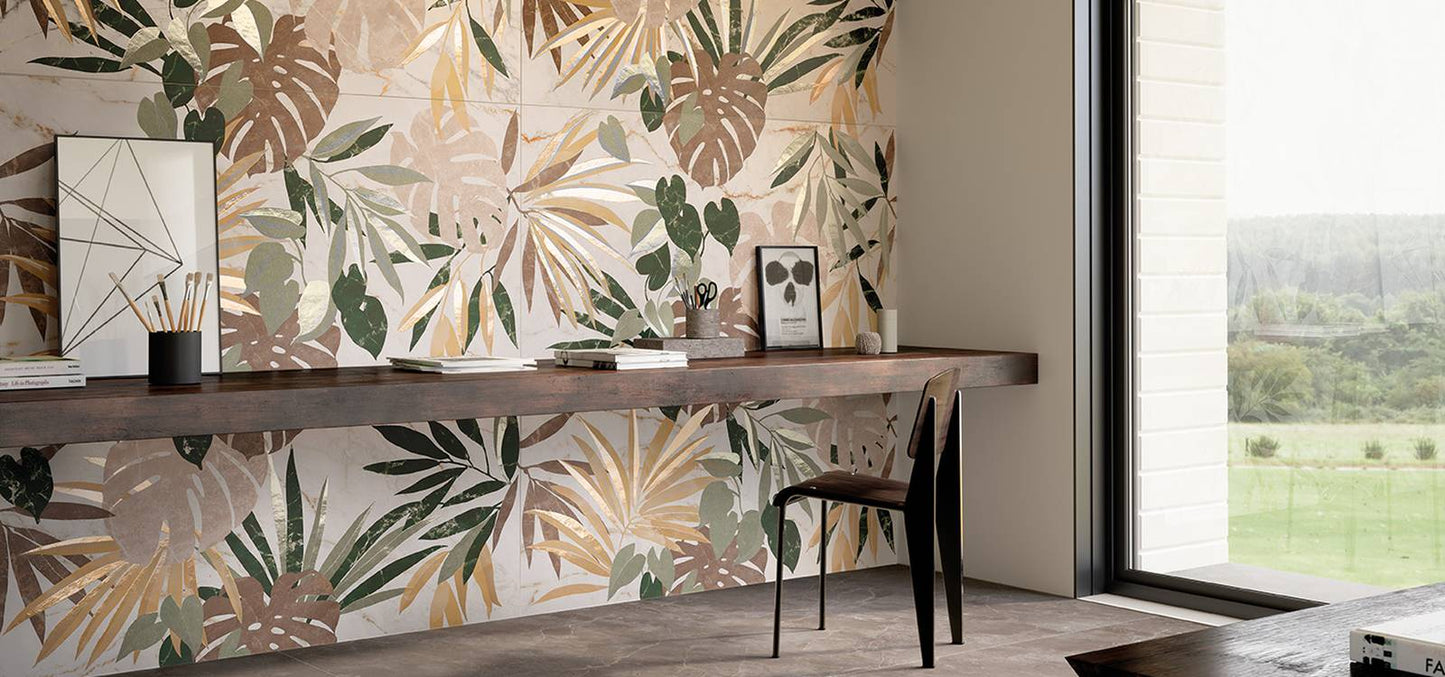 Roma Stone Tropical Intarsi 80x160 Matt - Pasta Bianca di Fap Ceramiche - Prezzo solo €136.50! Compra ora su CEGO CERAMICHE