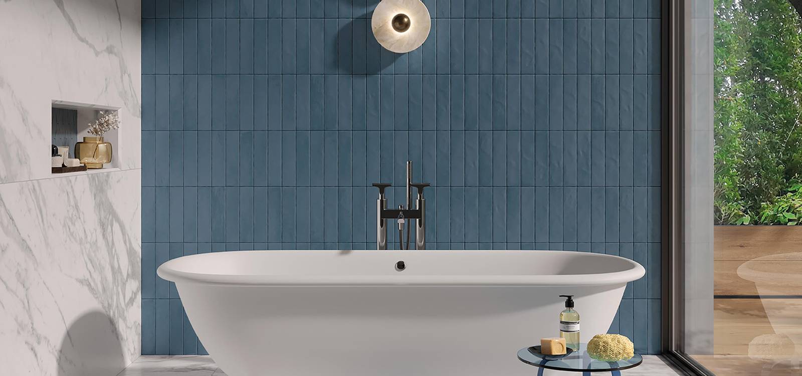 Still 6x24 Denim Matt - Gres Porcellanato di Fap Ceramiche - Prezzo solo €31.40! Compra ora su CEGO CERAMICHE