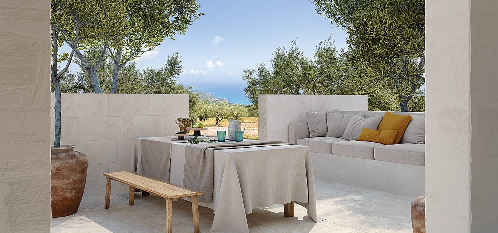 Vento Del Sud 120x120 Bianco Matt R9 - Gres Porcellanato di Fap Ceramiche - Prezzo solo €114.19! Compra ora su CEGO CERAMICHE