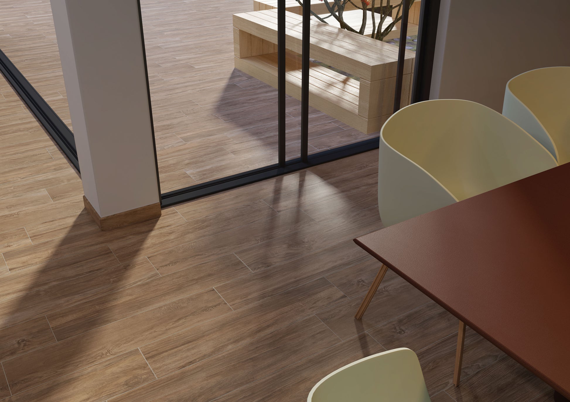 Feel Brown R11 20,3x90,6 - Gres Porcellanato di Paul Ceramiche - Prezzo solo €18.50! Compra ora su CEGO CERAMICHE