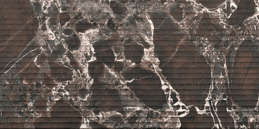 Florim Glam Luxe Baroque Red 60x120 9mm Canneté - Groove - texture ufficiale Florim, faccia 1 - SKU 794012