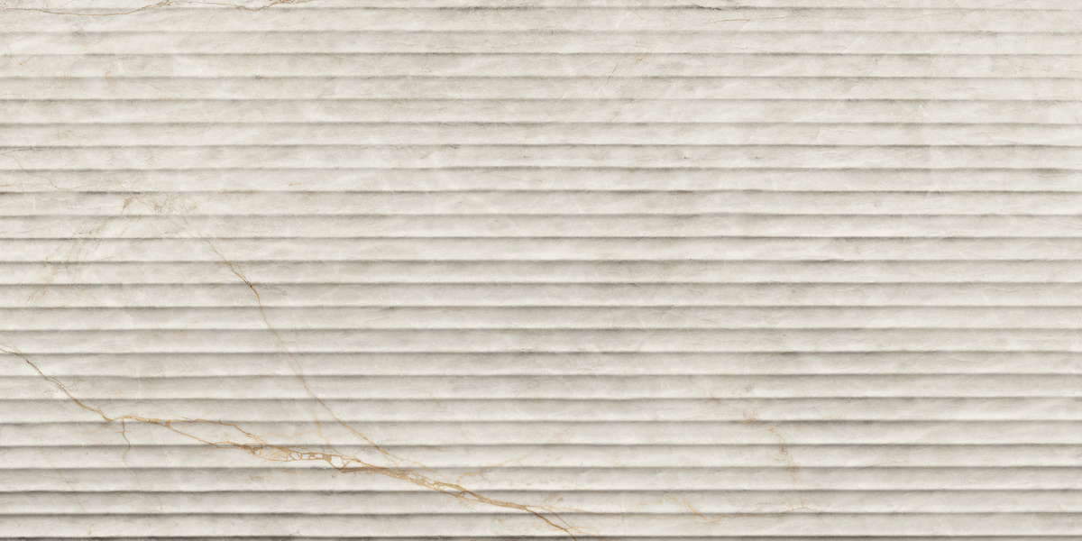 Florim Glam Luxe Mahal 60x120 9mm Canneté - Groove - texture ufficiale Florim, faccia 1 - SKU 794019