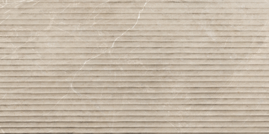 Florim Glam Luxe Muted Sand 60x120 9mm Canneté - Groove - texture ufficiale Florim, faccia 1 - SKU 794017