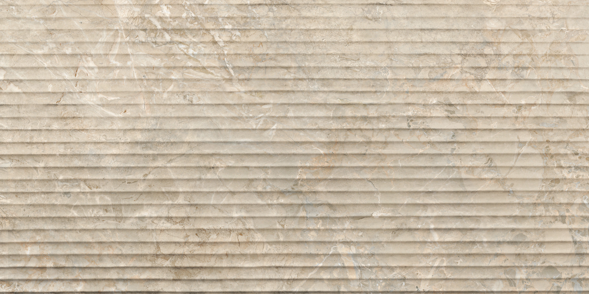 Florim Glam Luxe Orobic Wave 60x120 9mm Canneté - Groove - texture ufficiale Florim, faccia 1 - SKU 794018