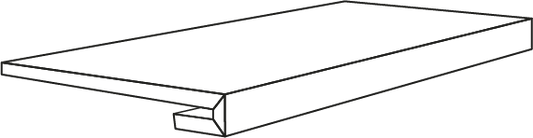Florim Trav3rse Life Warm White Clast Gradino 33x120x3 9mm Matte - schema ufficiale Florim - SKU 793431