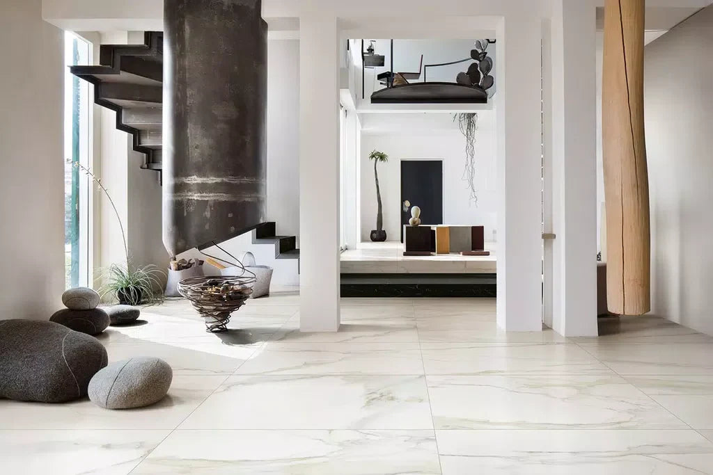 I Classici Calacatta Gold 80x80 matte - Gres Porcellanato di Florim - Prezzo solo €51.65! Compra ora su CEGO CERAMICHE