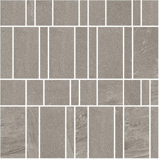 COEM Fluida Graphite Mosaico Tessere 45x45 Mix