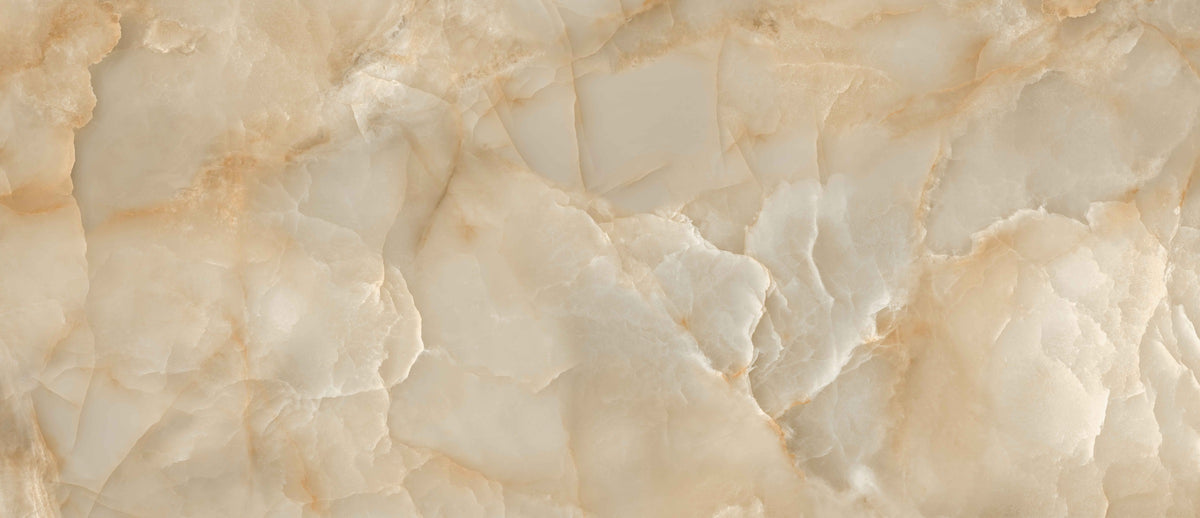 Fondovalle Infinito 2.0 - Onyx ONYX CREAM CRYSTAL POLISHED 60x120 — texture del colore di riferimento