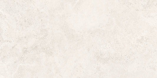 Fondovalle Royal Travertino bianco Cross — texture orizzontale 60×120, ritaglio proporzionato dell’originale approvato dall’utente