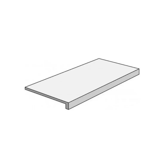 Fondovalle Royal Travertino BIANCO CROSS OUTDOOR 60x120x5 Elemento L Lineare — schema tecnico di riferimento lineare fornito dall’utente; colore e dettagli specifici non raffigurati
