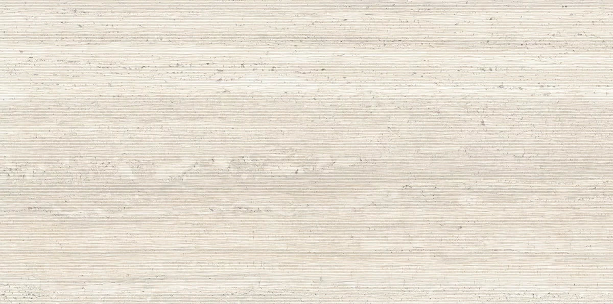 Gardenia&Ariana Dorica Decoro Travertino Ivory Wave Decorato Rettificato 8,5mm 60x120