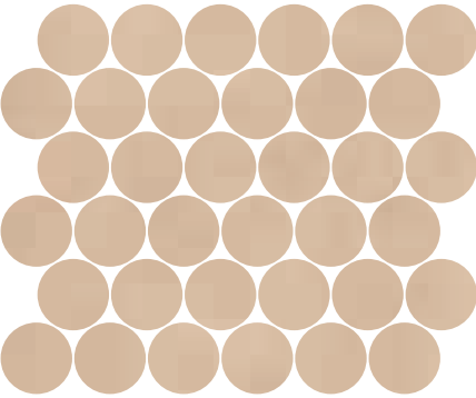 Gardenia&Ariana I Pigmenti Mosaico Clay Naturale Rettificato 8,5mm 29,3x33,3 - immagine dal catalogo Gardenia&Ariana