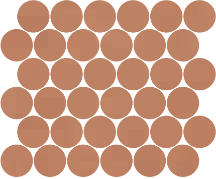 Gardenia&Ariana I Pigmenti Mosaico Cotto Naturale Rettificato 8,5mm 29,3x33,3 - immagine dal catalogo Gardenia&Ariana