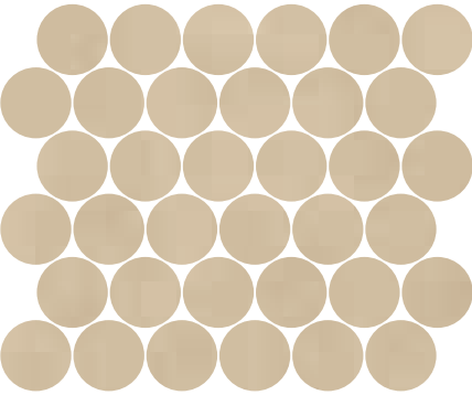 Gardenia&Ariana I Pigmenti Mosaico Cream Naturale Rettificato 8,5mm 29,3x33,3 - immagine dal catalogo Gardenia&Ariana