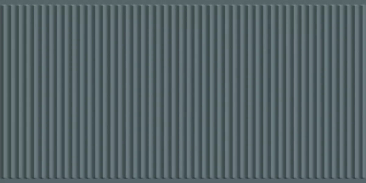 Gardenia&Ariana Eterea Decoro Righe Blu Pavone Decorato Rettificato 8,5mm 60x120
