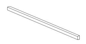 Schema tecnico generico: Terminale. Disegno indicativo, non rappresenta colore, finitura o orientamento specifico.