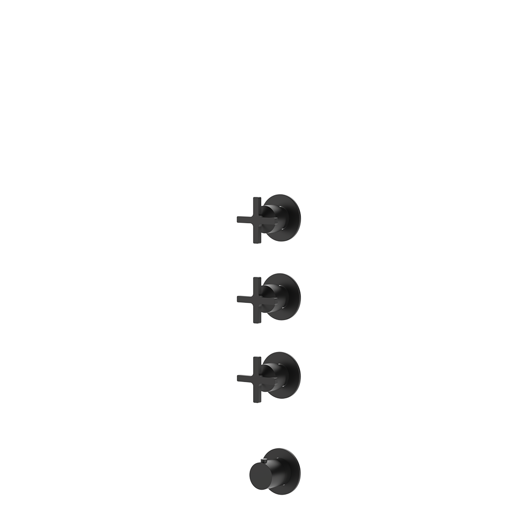 Geda GHN42 - Nero opaco - codice GHN42 BK