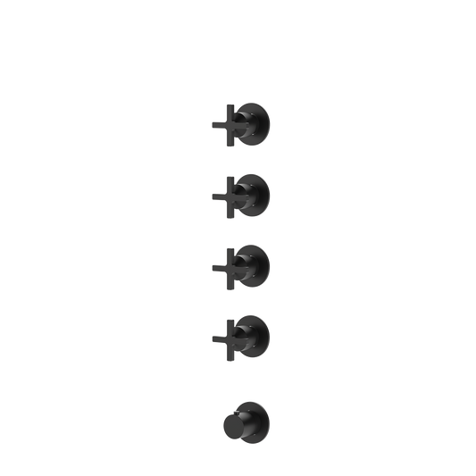 Geda GHN43 - Nero opaco - codice GHN43 BK