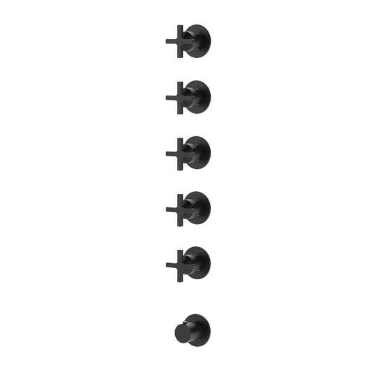 Geda GHN44 - Nero opaco - codice GHN44 BK