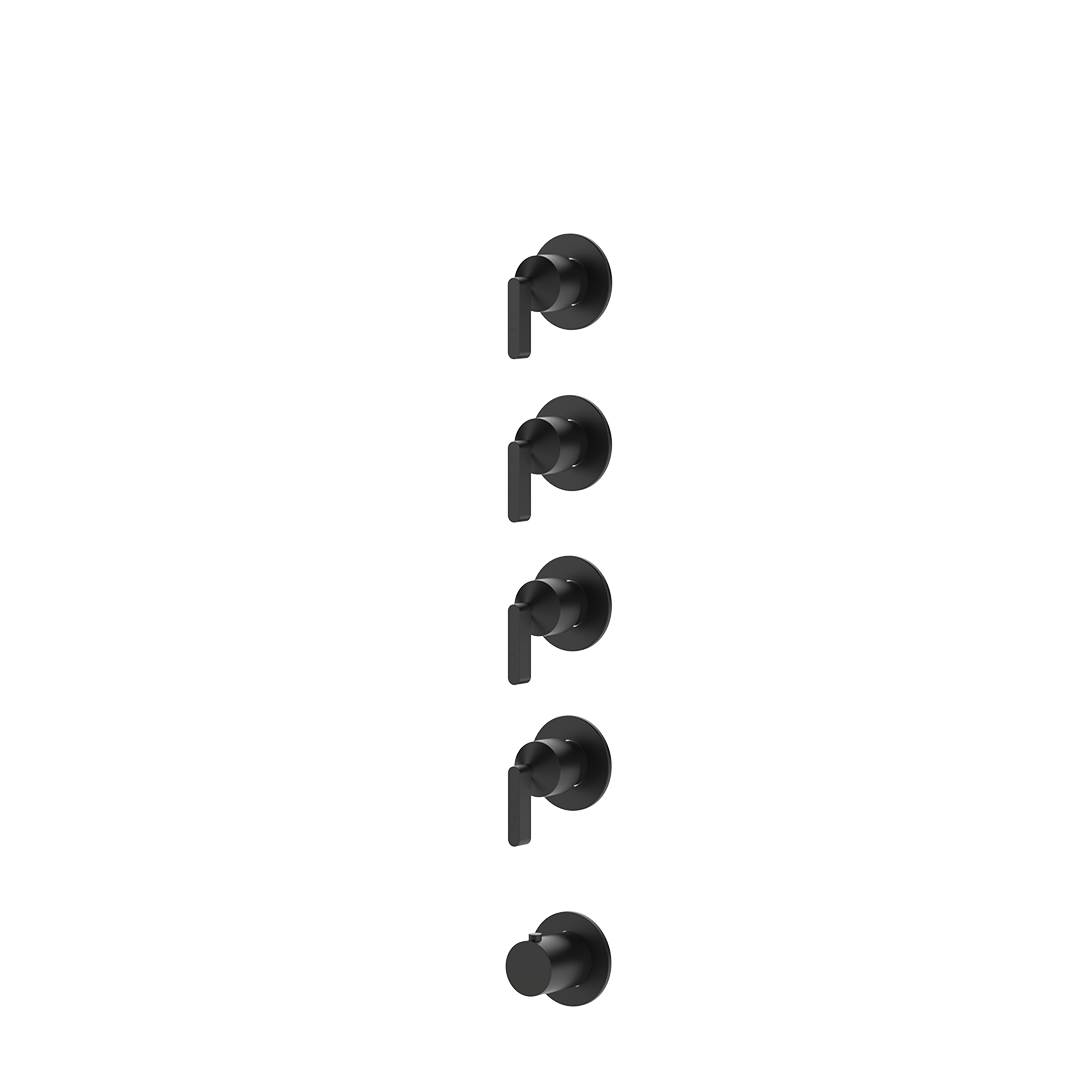Geda GKN43 - Nero opaco - codice GKN43 BK