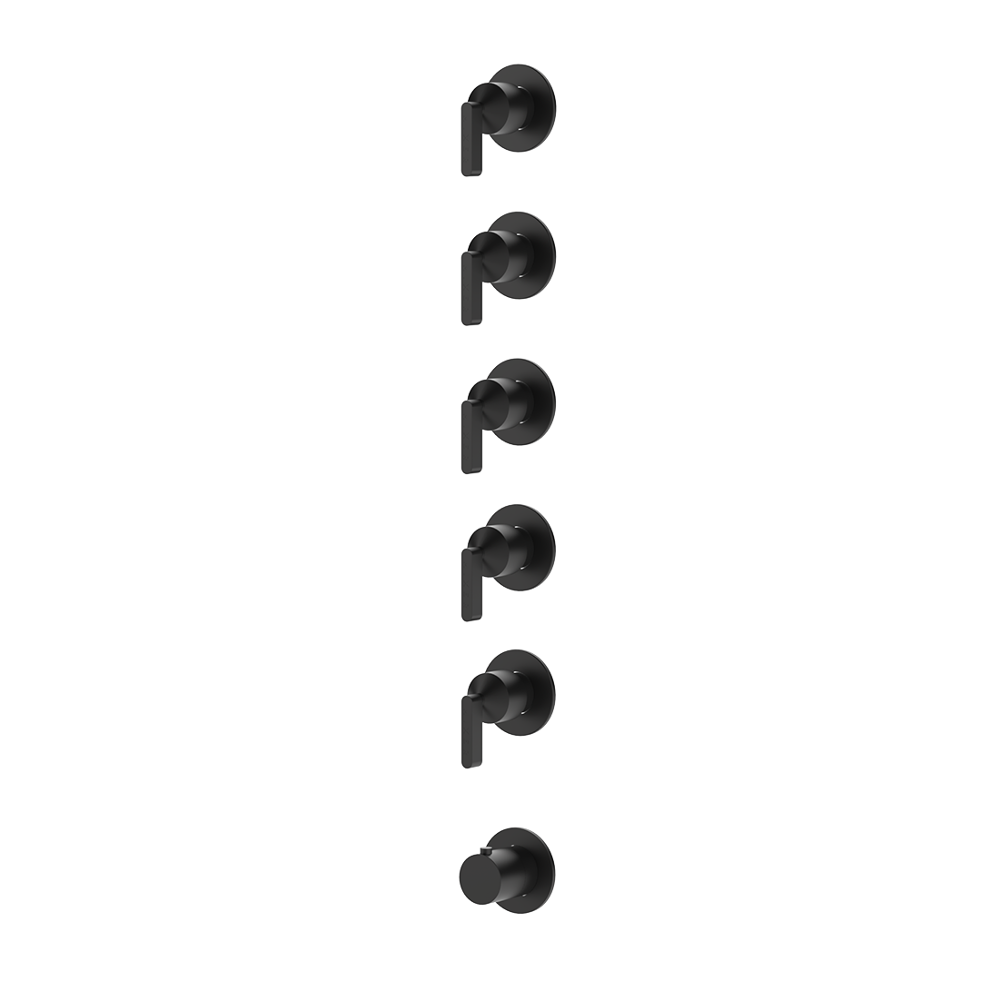 Geda GKN44 - Nero opaco - codice GKN44 BK