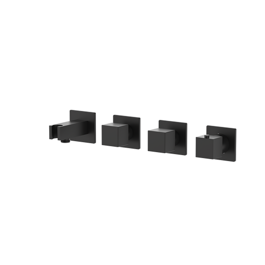 Geda GPQ51N - Nero opaco - codice GPQ51N BK