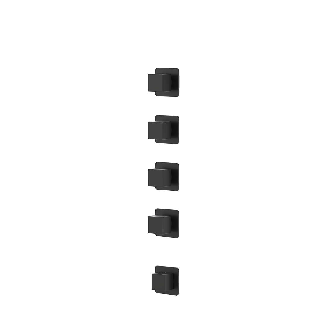 Geda GQN43 - Nero opaco - codice GQN43 BK