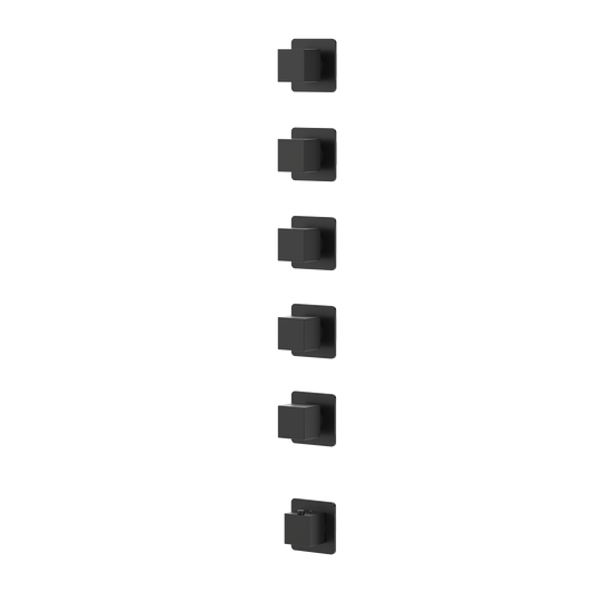 Geda GQN44 - Nero opaco - codice GQN44 BK