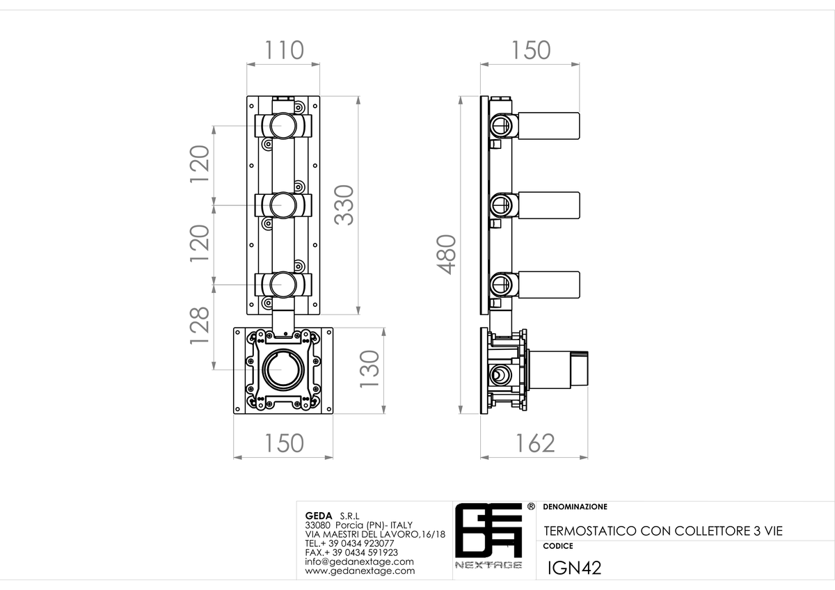 Geda IGN42 - scheda tecnica