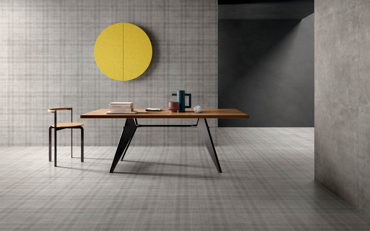 Set Tartan Grey 90x90 - Gres Porcellanato di Ceramica Sant'Agostino - Prezzo solo €77! Compra ora su CEGO CERAMICHE