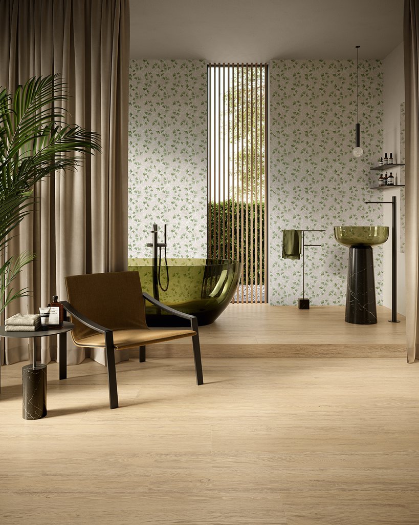 Sunwood Light Chevron 9,4x49 - Gres Porcellanato di Ceramica Sant'Agostino - Prezzo solo €33! Compra ora su CEGO CERAMICHE