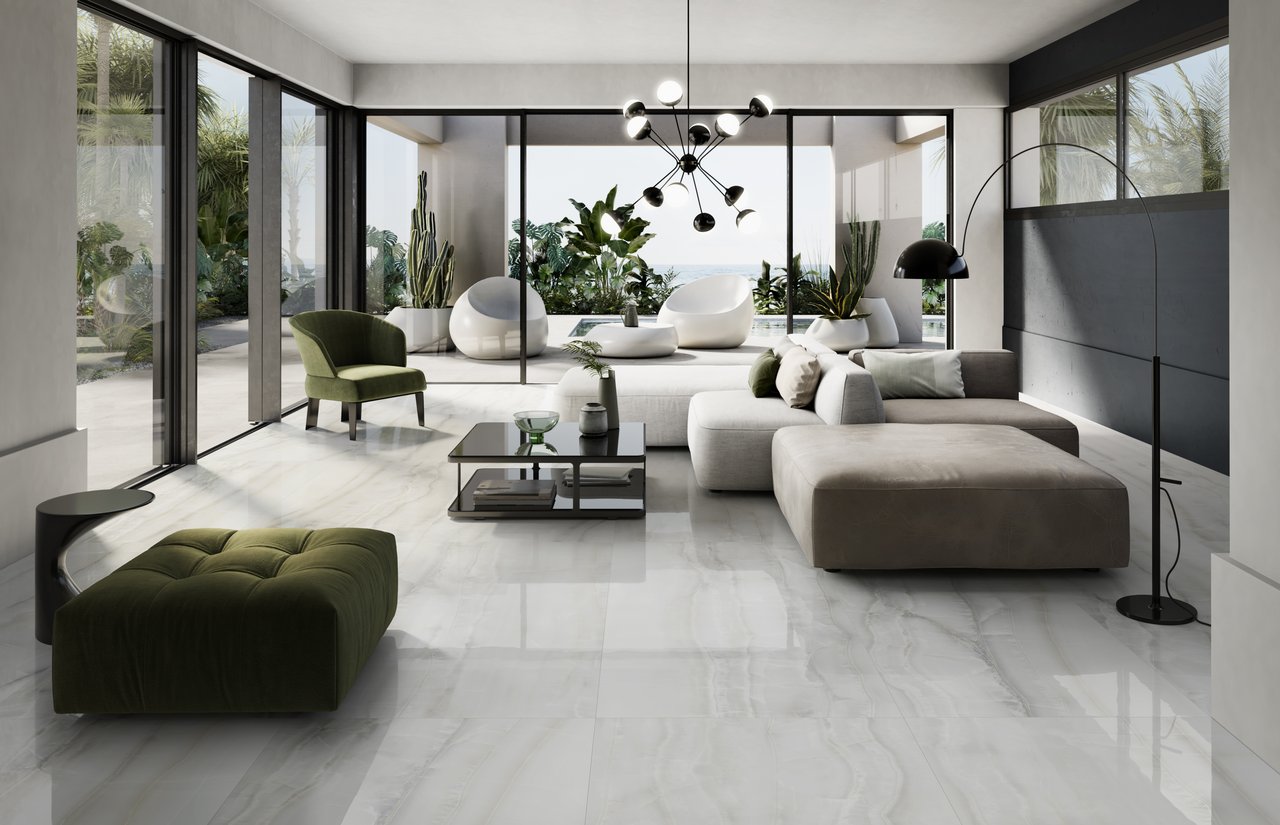 Akoya White 60x120 nat - Gres Porcellanato di Ceramica Sant'Agostino - Prezzo solo €61! Compra ora su CEGO CERAMICHE