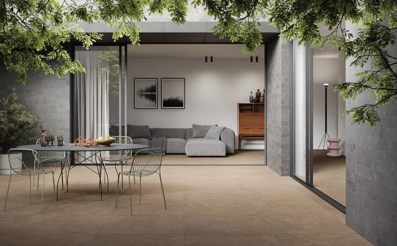 Duo Back Caramel 90X90 - Gres Porcellanato di Ceramica Sant'Agostino - Prezzo solo €66.50! Compra ora su CEGO CERAMICHE